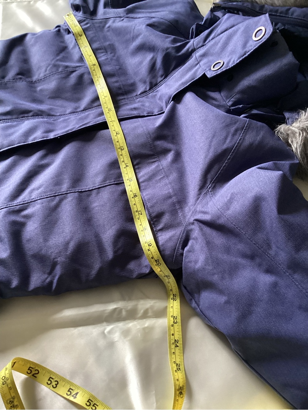 Columbia Omni-heat long winter parka faux fur hood - Picture 10 of 15